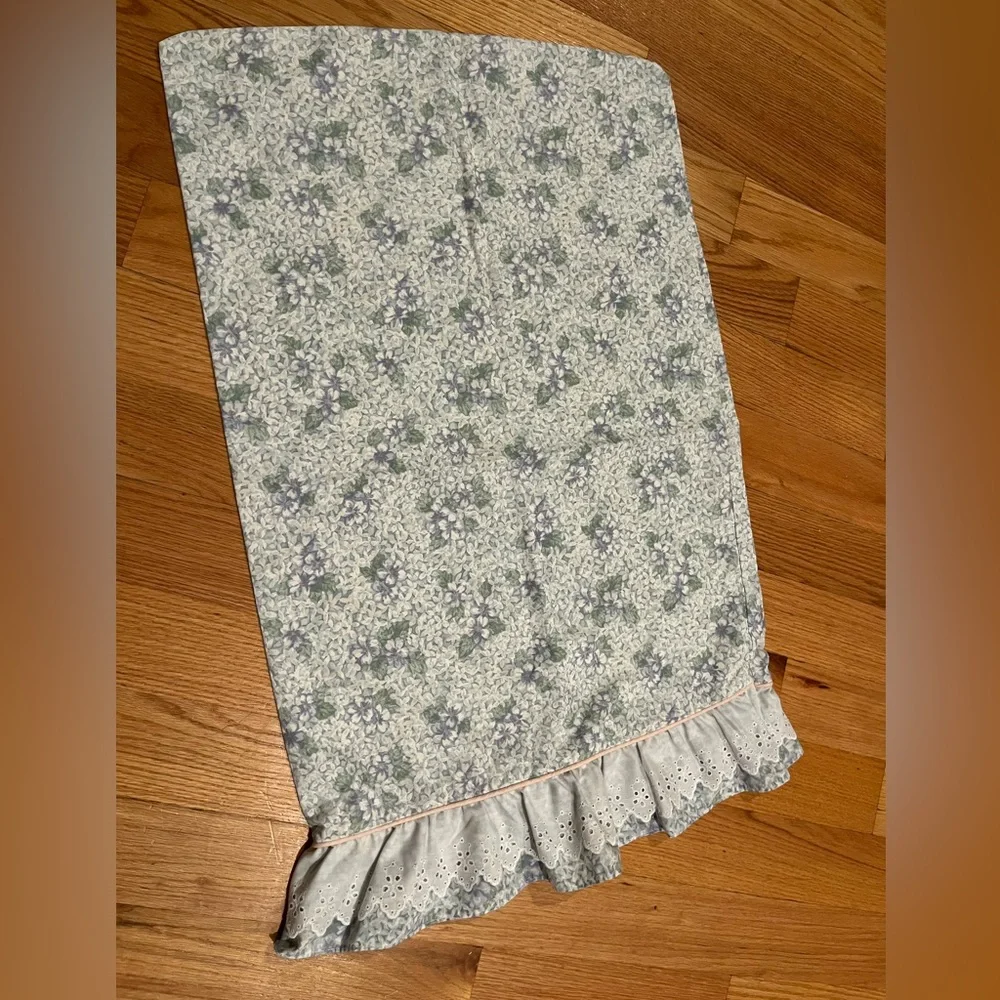 Vintage Jessica McClintock Ruffled Pillow Sham